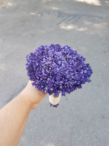 Buchet de cununie cu lavanda
