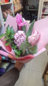 Buchet de Primavara - Iris, Zambila, Lalele