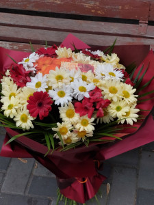Buchet de toamna cu margareta
