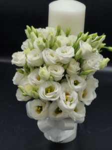 Lumanare botez eleganta
