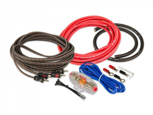 Pachet Subwoofer AUDISON APBX 8 DS + Amplificator Hertz D POWER 1 + kit de cabluri complet