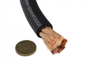 Cablu alimentare Aura PCC 585B OFC, 85mm2 (000AWG), 1 m