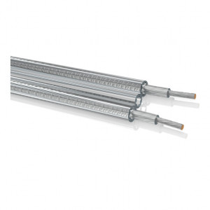 Cablu “Crystal Silver Star” pentru difuzoare 2×2.5mm² ( 1 ml )