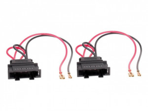 Kit audio VW Passat B5, B5.5, inele adaptoare 165mm, mufe conectica