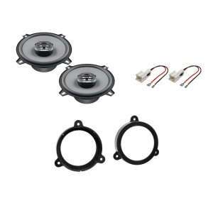Pachet audio Dacia Logan, Difuzoare Hertz UNO X 130, Inele adaptoare, Mufe Conectori