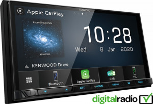 Sistem multimedia 2 DIN fara CD Kenwood DMX7520DABS