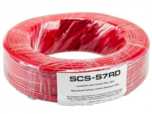 Cablu remote AURA SCS S7RD, 0,75mm2 (18AWG), 100M\rola - metru liniar