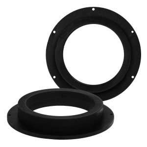 Kit audio pentru VW Golf V, Difuzoare Hertz UNO X 165, 55w RMS, Inele MDF impregnat, Mufe adaptoare