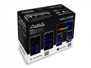 Player auto Aura AMH 77DSP, 1 DIN, 4x51W
