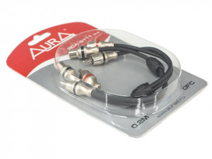 Cablu RCA Aura BY11 MKII, 0,2M
