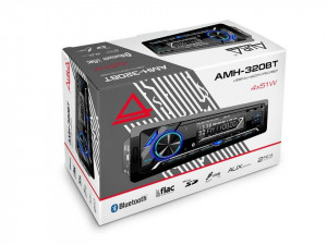 Player auto Aura AMH 320BT, 1 DIN, 4x51W