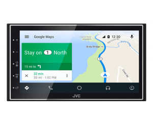 Sistem multimedia Apple CarPlay, Android Auto, JVC KWM741BT