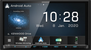 Sistem multimedia 2 DIN fara CD Kenwood DMX8020DABS