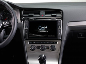 ALPINE i902D-G7 ALPINE STYLE CU ECRAN DE 9″ PENTRU VW GOLF VII