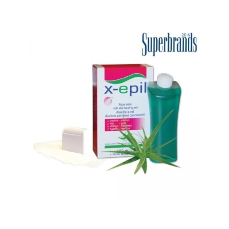 Set pentru Epilare Aloe Vera X-Epil – Epilare Delicată și Hidratare Naturală