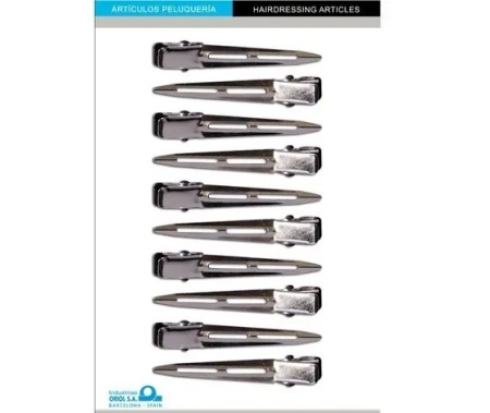 Clipsuri de par metalice mici 4.5 cm - set 10 buc