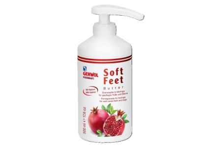 Unt pentru picioare uscate si aspre Gehwol Fusskraft, cu rodie si moringa 500 ml