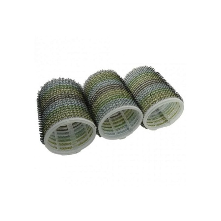 Bigudiuri pentru par, profesionale cu scai, mari pentru volum 4 cm - set de 3 buc