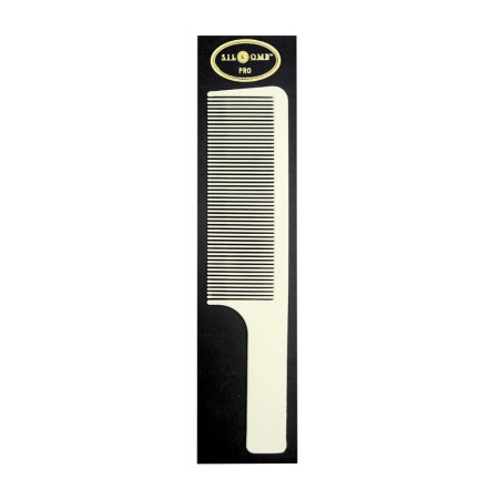 Pieptene Lat Profesional PRO 40 cu Mâner de Prindere - Plastic Crem 23 cm