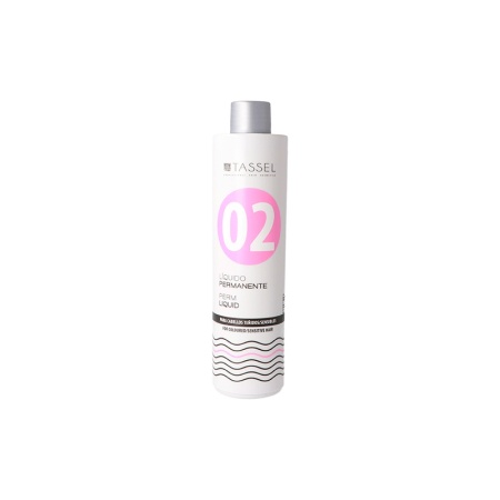 Solutie pentru permanent Tassel Perm Liquid 02, pentru par vopsit si sensibil - 500 ml