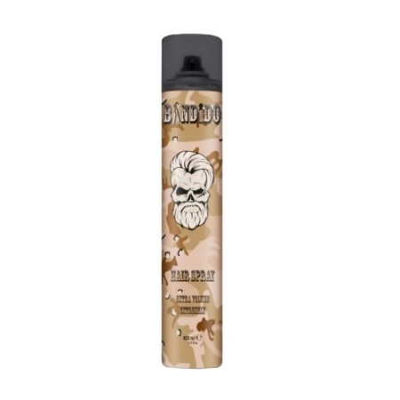 Fixativ Army Bandido, fixare flexibila, volum extra si stralucire 400ml