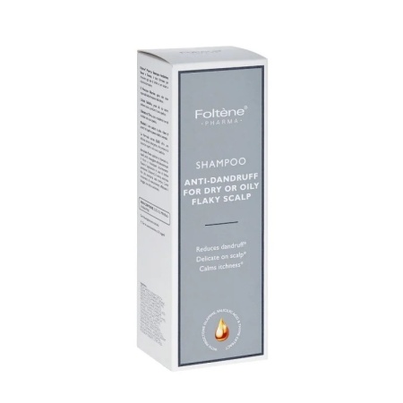 Sampon anti-matreata, pentru scalp gras sau uscat Foltene Pharma, ce elimina iritatiile si indeparteaza descumarea 200 ml