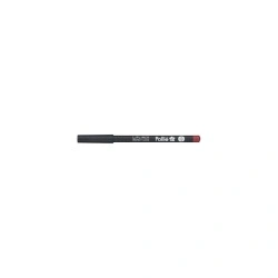 Creion de Buze Profesional din Lemn Eurostil – Nuanță Maro Mediu (Medium Brown)