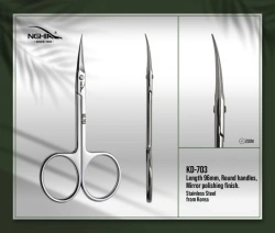 Forfecuță pentru cuticule profesionala Nghia 703 - Img 4