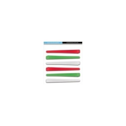 Clipsuri pentru par, profesionale din plastic 12 cm - 6 buc