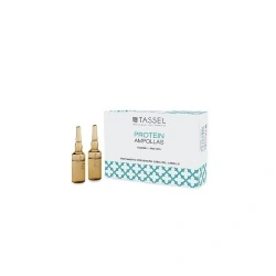 Fiole anti-cadere par Tassel Protein Ampollas, cu keratina si aloe vera - 12 buc X 10 ml