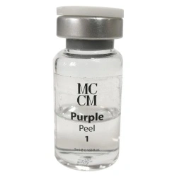 Purple Peel 1 MCCM – Fiolă Peeling Facial Antirid și Cicatrizant – 5 ml