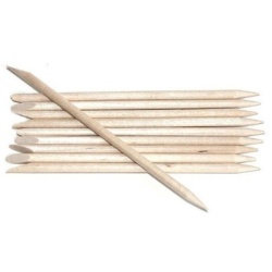 Bețișoare din Lemn de Portocal pentru Cuticule Velvetale, 115 mm, 100 bucăți