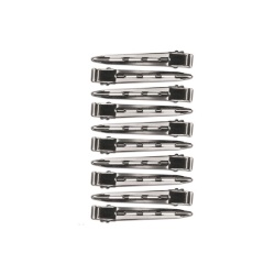Clipsuri de par din metal Eurostil, 6,5 cm set de 10 buc