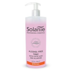 Loțiune Tonică Dezinfectantă fără Alcool Solanie – 500 ml pentru Curățare și Protecție Ten
