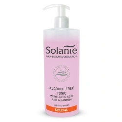 Loțiune Tonică Dezinfectantă fără Alcool Solanie – 500 ml pentru Curățare și Protecție Ten