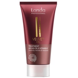 Mască cu Ulei de Argan Londa Professional Velvet Oil Treatment, 30 ml – Tratament Intensiv în Format de Călătorie