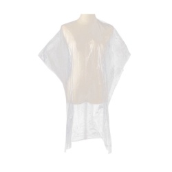 Pelerine de unica folosinta pentru vopsirea parului, albe 110 cmx130 cm - set de 30 de buc