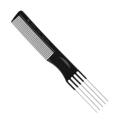 Pieptene profesional cu 5 pini metalici, nr 309 19.5 cm - 1 buc