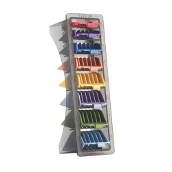 Set 8 Înălțătoare Colorate Wahl Professional, 3mm - 25mm, pentru Mașini de Tuns Profesionale