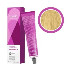 Vopsea Permanentă Londa Professional Extra Rich Color, Nuanța 9/0 – Blond Foarte Deschis, 60 ml
