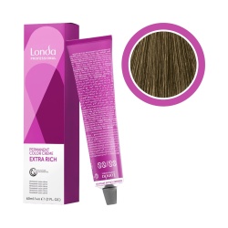 Vopsea Permanentă Londa Professional Extra Rich Permanent Color – Nuanța 6/0 Blond Închis, 60 ml