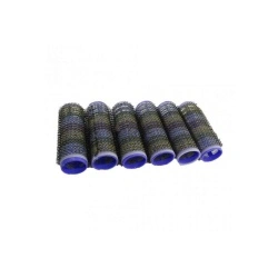 Bigudiuri pentru par, profesionale cu scai, mici pentru volum 1.5 cm - set de 6 buc