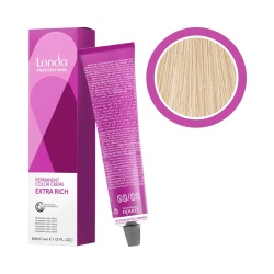 Vopsea Permanentă Londa Professional Extra Rich Color, Nuanța 12/89 – Blond Special Perlat Cendré, 60 ml
