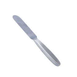 Bază metalică pentru pilă, din oțel inoxidabil 20 cm x 3.3 cm