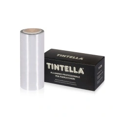 Folie de Aluminiu Profesională pentru Șuvițe – 14 Microni, Lățime 15 cm, Rolă 62 m