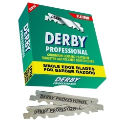 Lame de ras Derby Professional (verzi) 100 buc