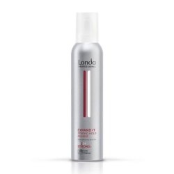 Spumă de Păr cu Fixare Puternică Londa Professional Expand It, 200 ml – Volum de Durată și Susținere Strong