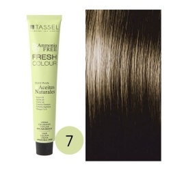 Vopsea de par fara amoniac Fresh Color Tassel nr 7, Blond Mediu - 100ml