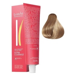 Vopsea Demi-Permanentă Londa Professional Extra Coverage, Nuanța 8/07 – Blond Deschis Natural Maro, 60 ml