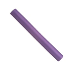 Bigudiu Profesional Flexibil pentru Păr (Papilotă) – Mov, 17.5 cm x 20 mm, 1 bucată
